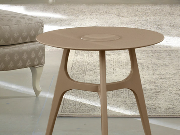 GOLD - Round wooden coffee table for living room by CASA +39 - view 2
